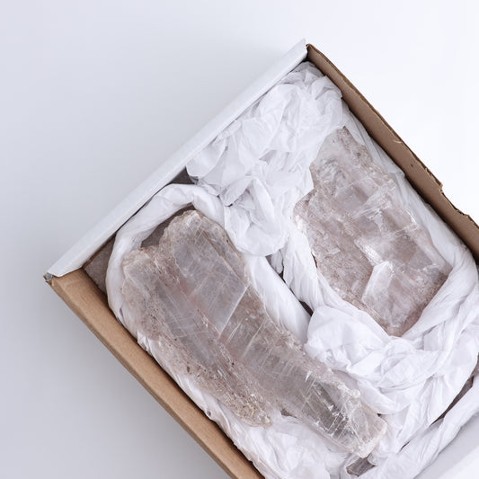 Selenite Slices Set of 3