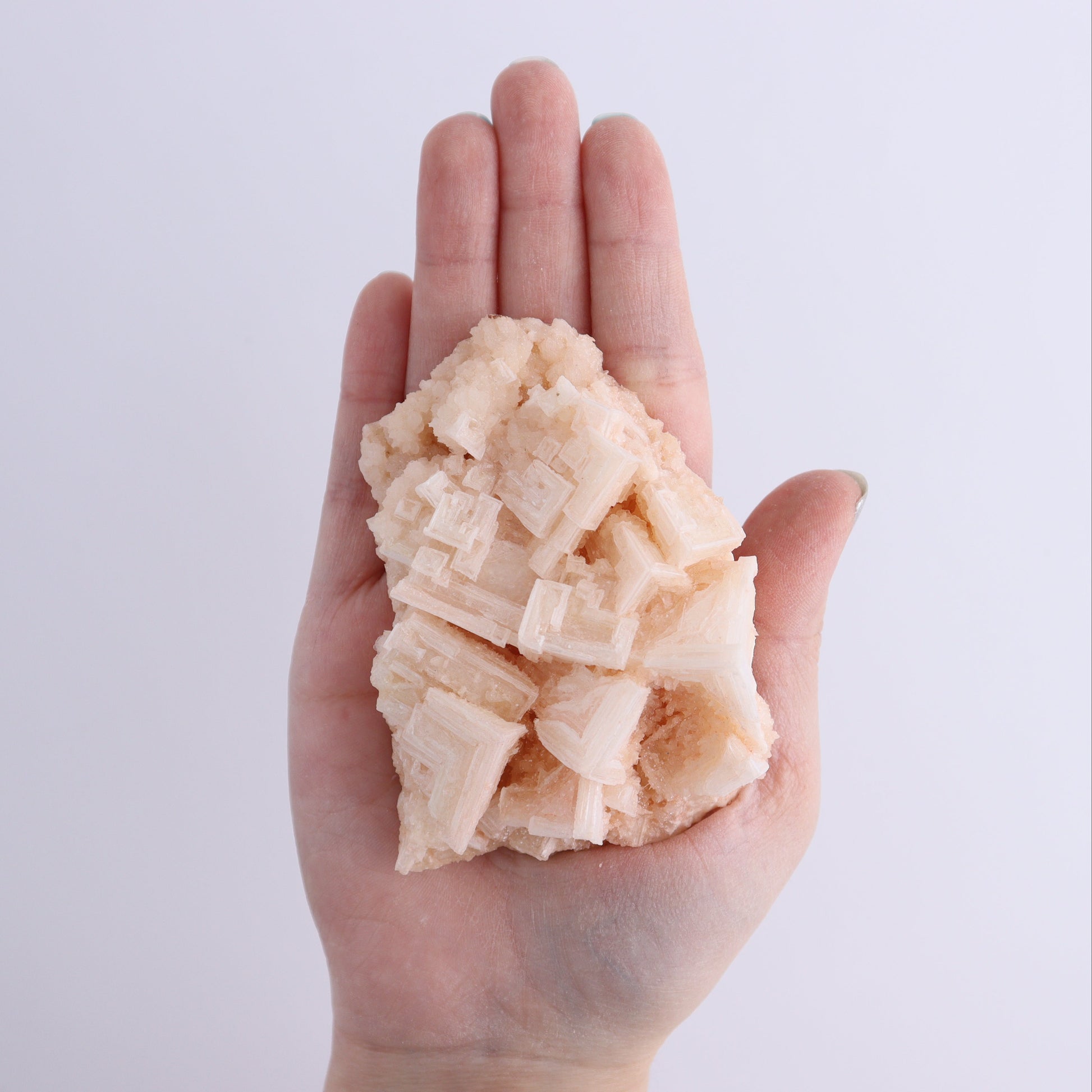 Halite and Halite on Trona from Owens Lake Set of 6 - Expert Wholesale and Supplier of Wholesale Crystals & Bulk Gemstones, ["California","Flats","Halite","halite on trona","Pink Halite","United States"]