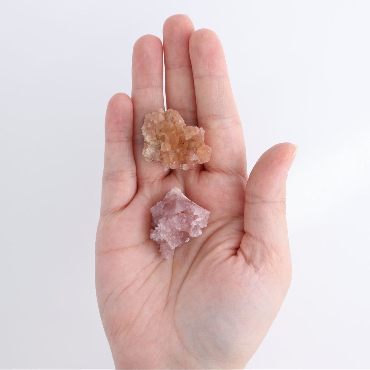Pink Amethyst Geodes Set of 27