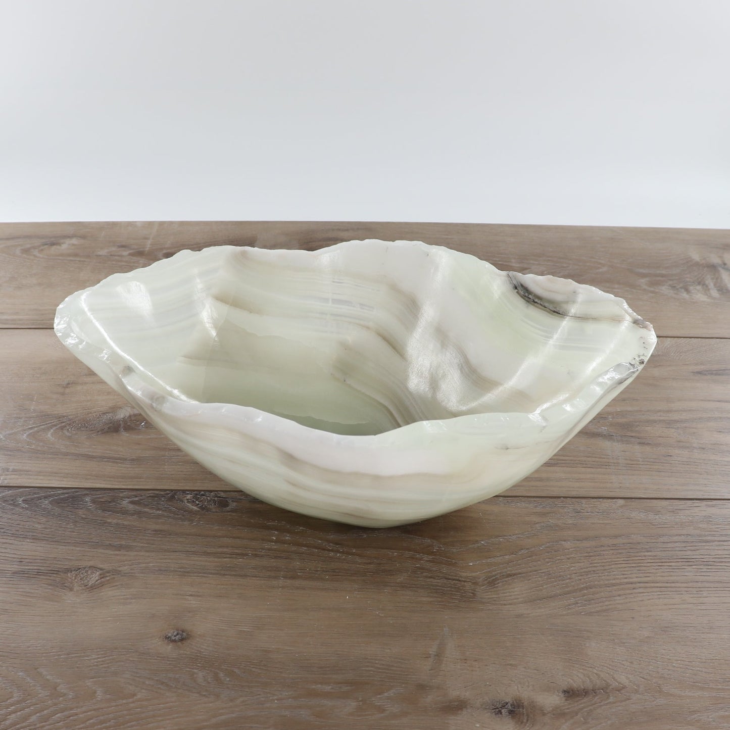 Mexican Onyx/Calcite Bowl 15"