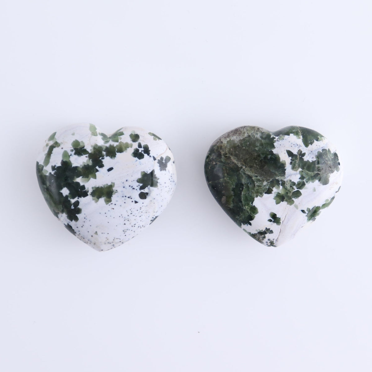 Ocean Jasper Hearts Set of 10