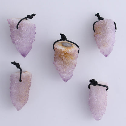 Cactus Quartz Pendants Set of 15 - Expert Wholesale and Supplier of Wholesale Crystals & Bulk Gemstones, ["cactus quartz","Pendant"]