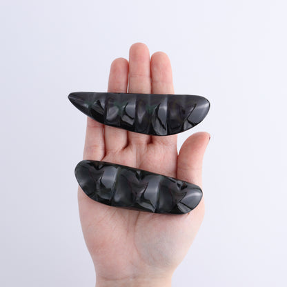 Rainbow Obsidian Heart Set of 2 - Expert Wholesale and Supplier of Wholesale Crystals & Bulk Gemstones, ["Hearts","Mexico","Obsidian","Rainbow Obsidian"]