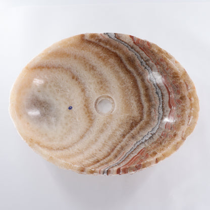 Mexican Onyx/Calcite Oval Sink Bowl