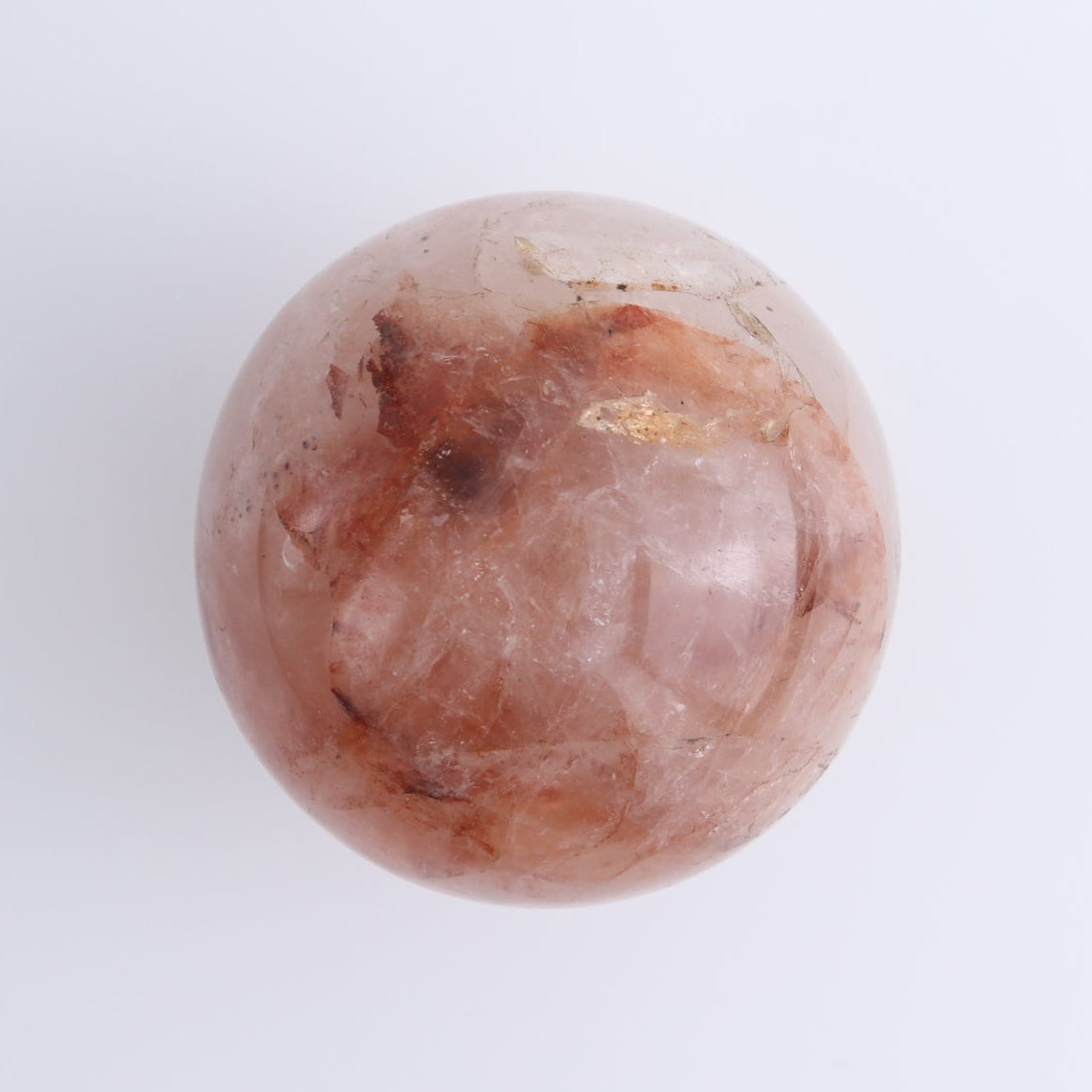 Fire Quartz Spheres Set of 4