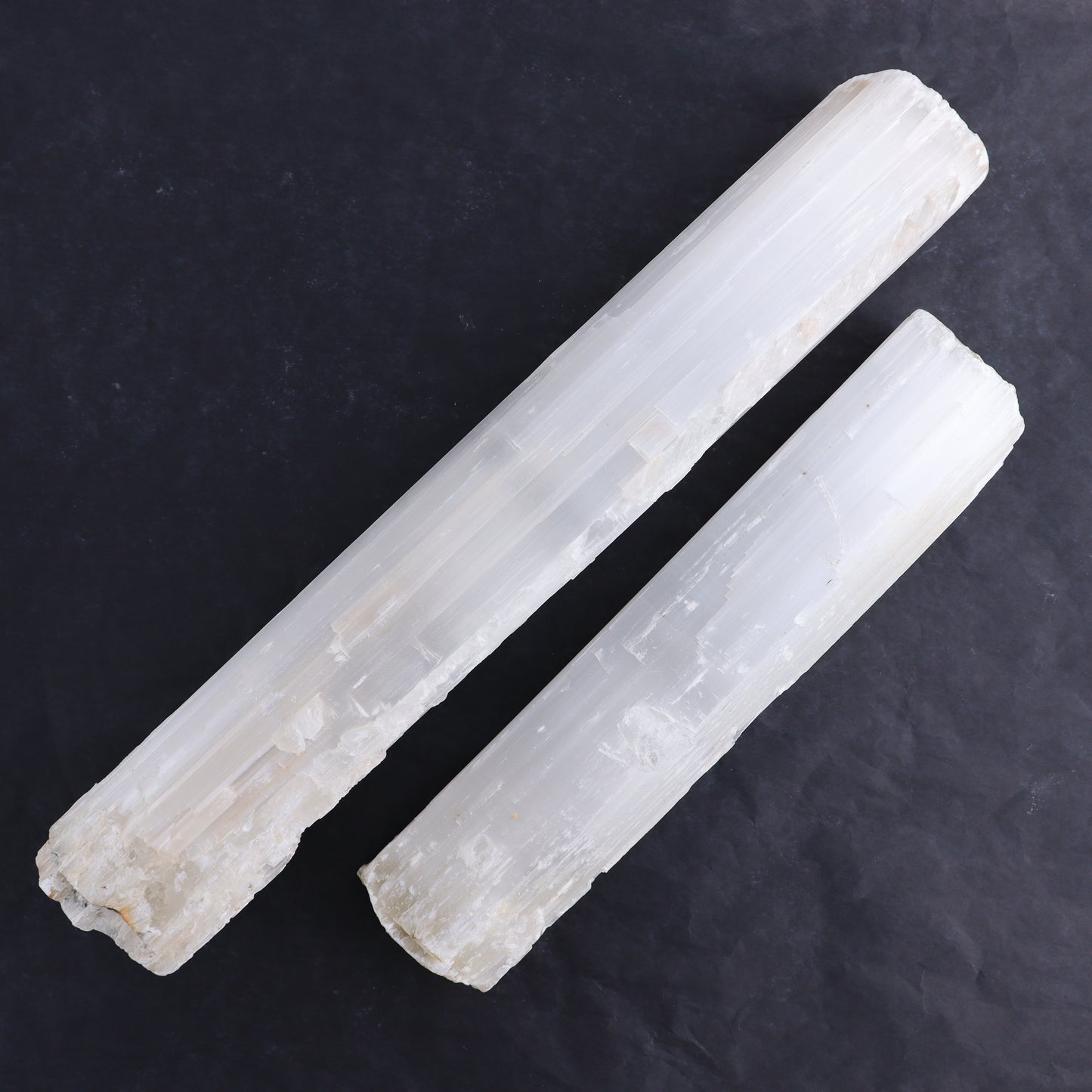 Selenite Logs Set of 2 - Expert Wholesale and Supplier of Wholesale Crystals & Bulk Gemstones, ["logs","selenite"]