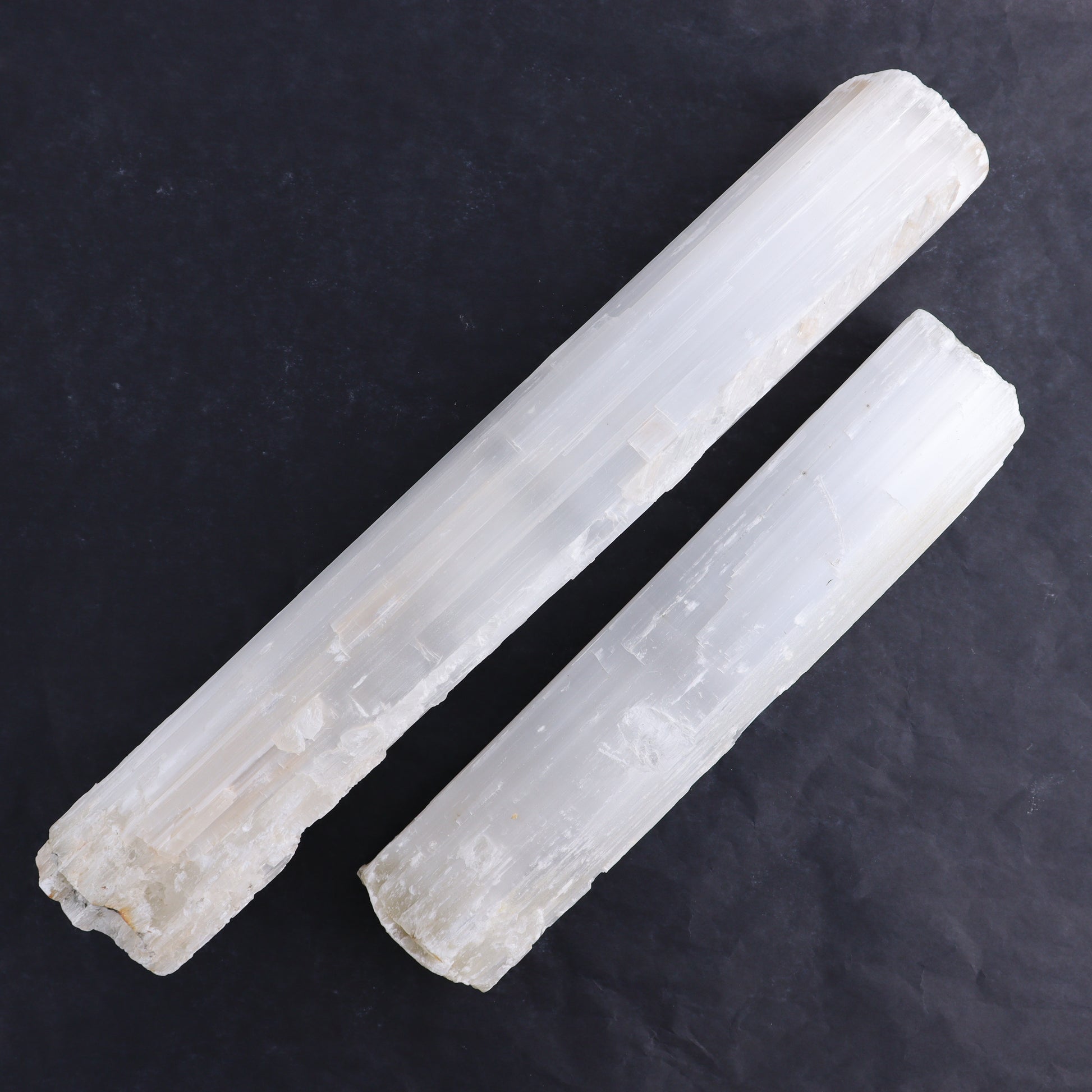 Selenite Logs Set of 2 - Expert Wholesale and Supplier of Wholesale Crystals & Bulk Gemstones, ["logs","selenite"]