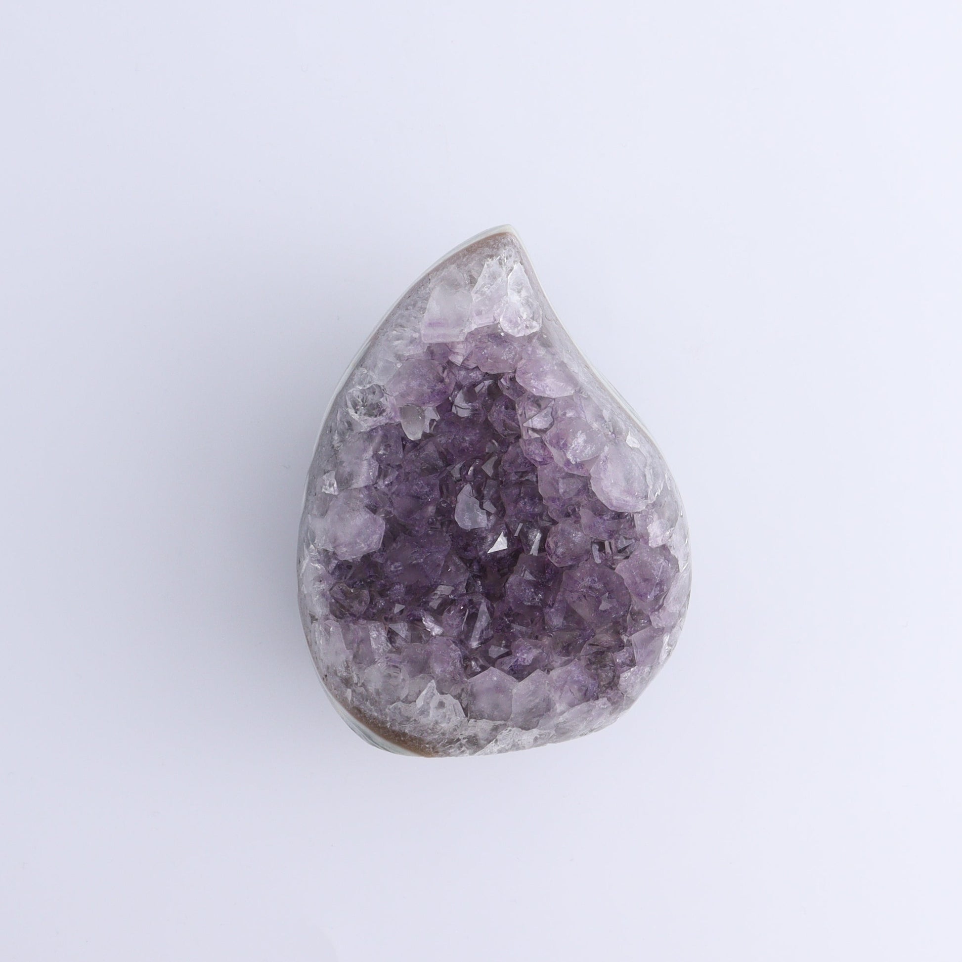 Uruguay Druzy Amethyst Flames Set of 4 - Expert Wholesale and Supplier of Wholesale Crystals & Bulk Gemstones, ["Amethyst","flames","Uruguay"]