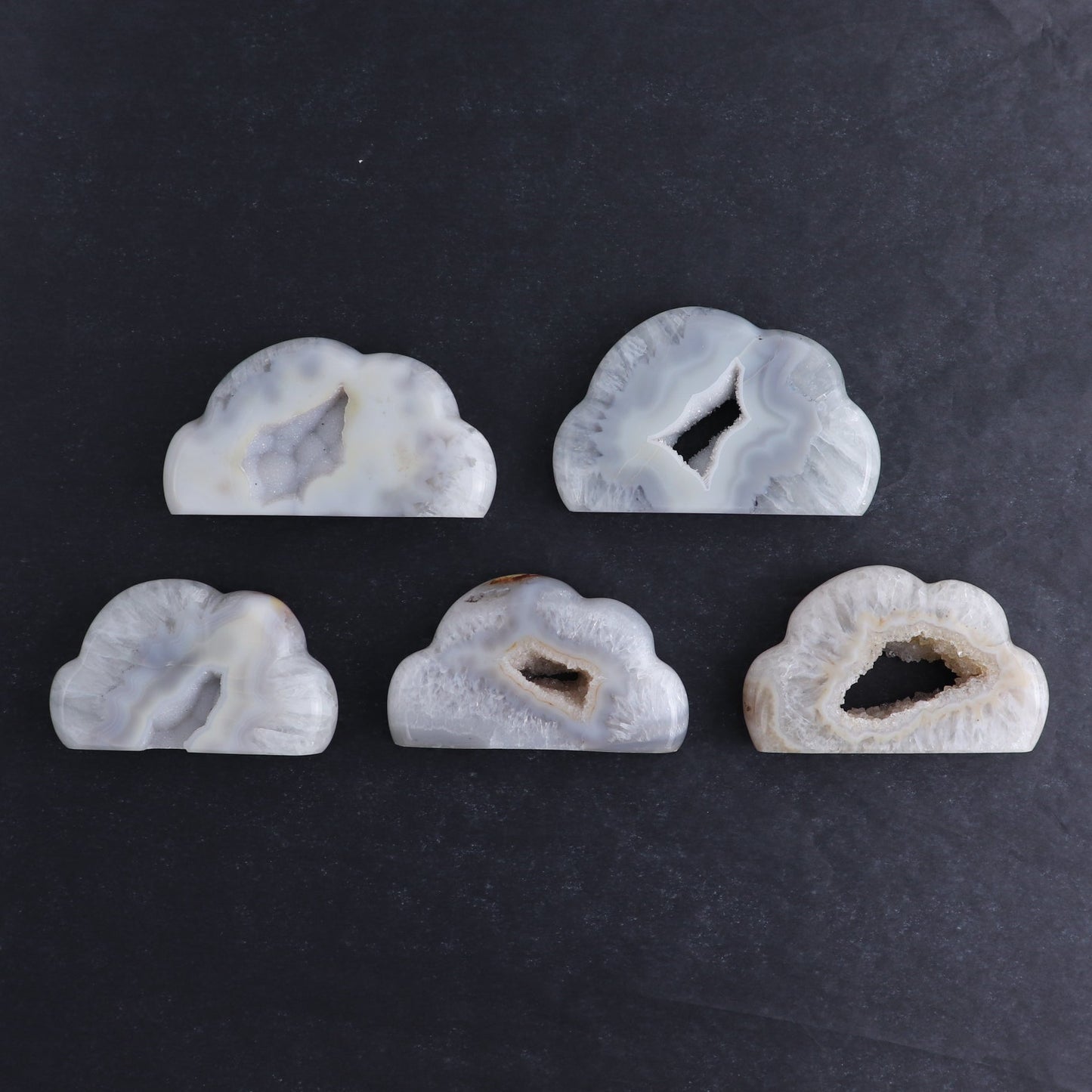 Agate Clouds Set of 5