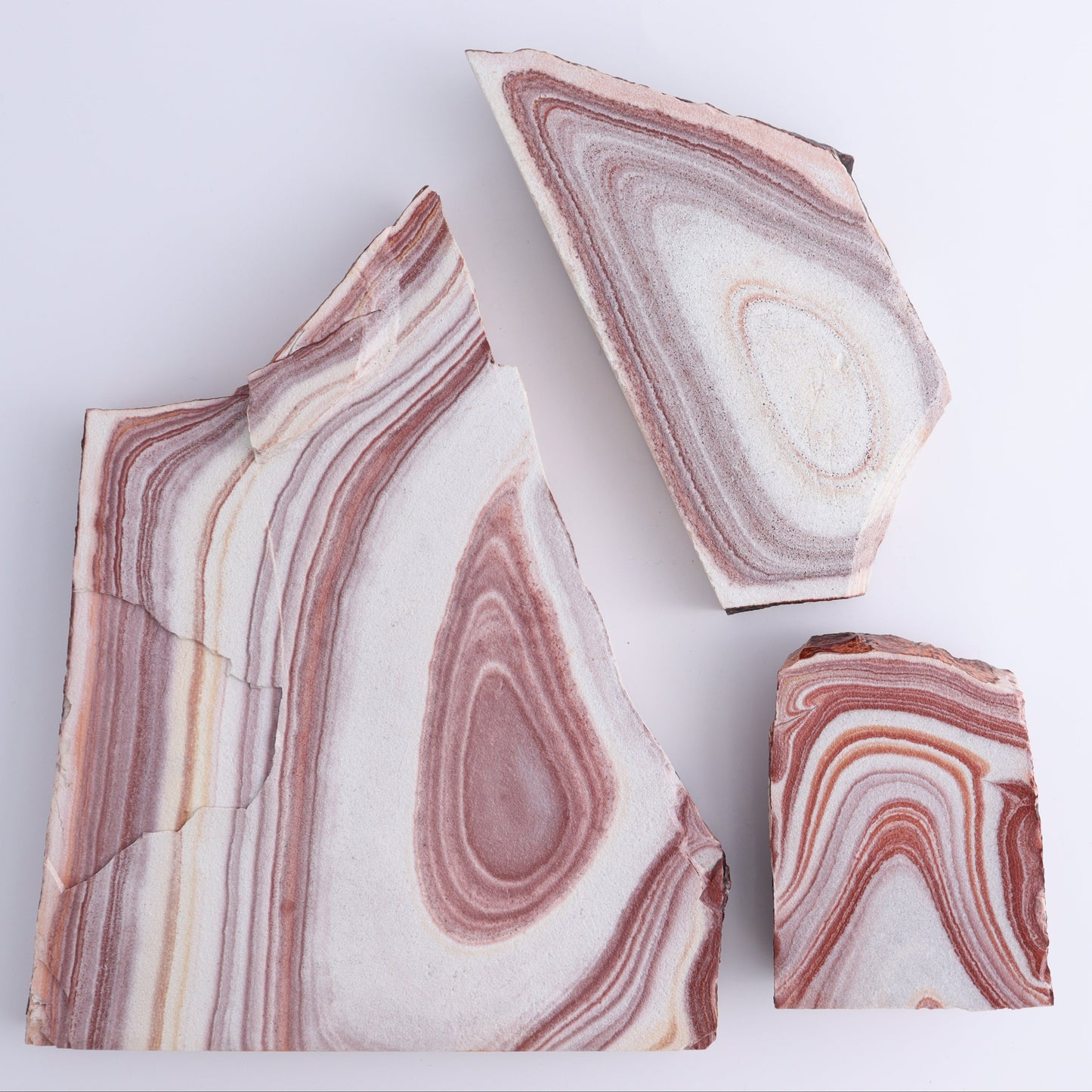 Rhyolite Slabs Set of 3 - Expert Wholesale and Supplier of Wholesale Crystals & Bulk Gemstones, ["Rhyolite","Slices and Slabs"]