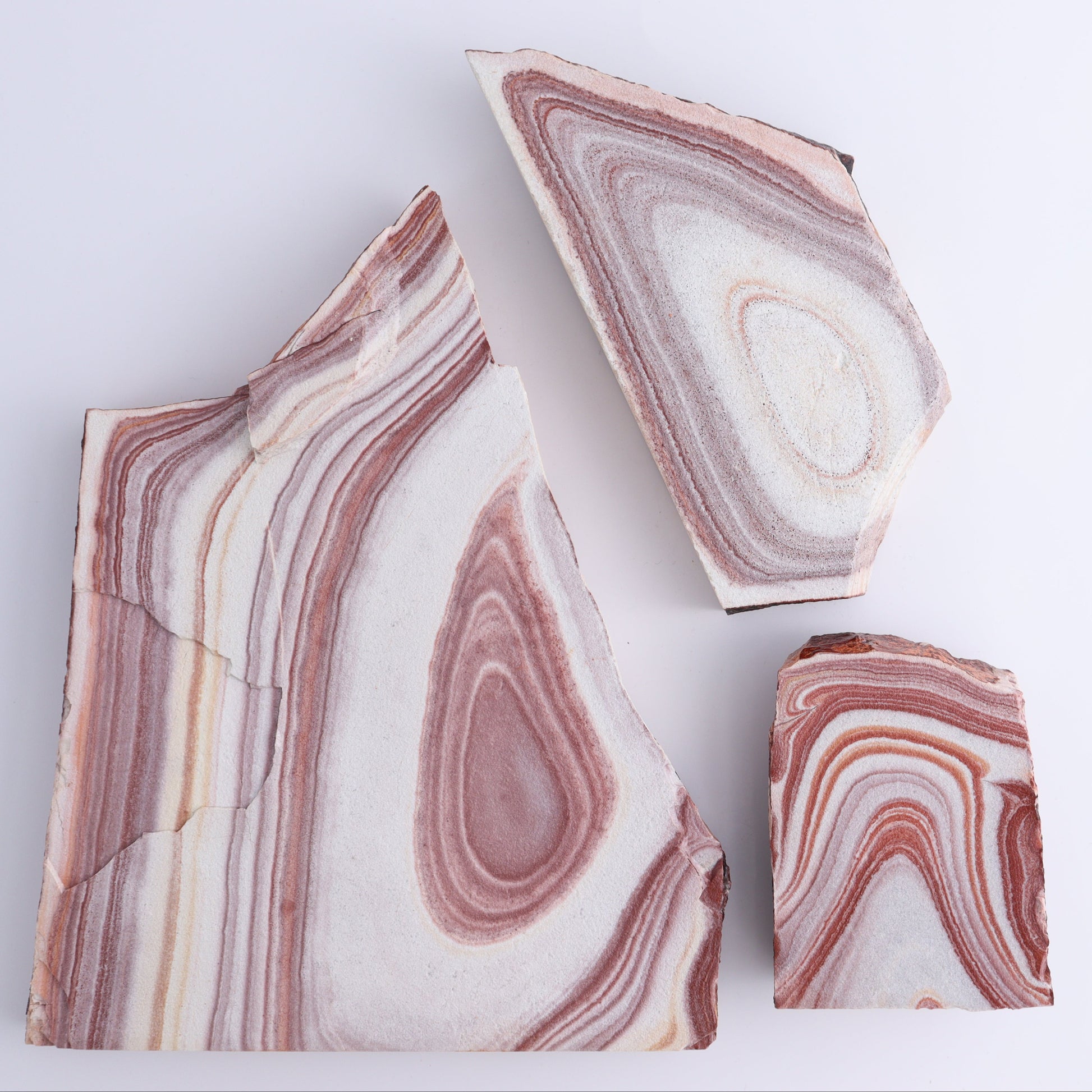 Rhyolite Slabs Set of 3 - Expert Wholesale and Supplier of Wholesale Crystals & Bulk Gemstones, ["Rhyolite","Slices and Slabs"]