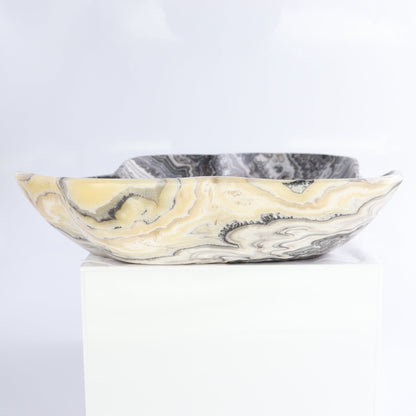 Zebra Onyx Bowl