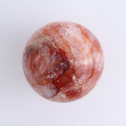 Fire Quartz Spheres Set of 4
