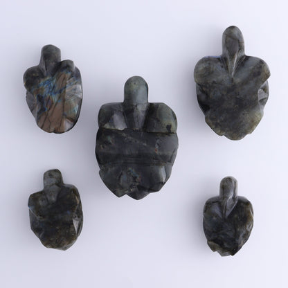 Labradorite Turtles Set of 5