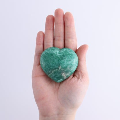 Amazonite Hearts Set of 11 - Expert Wholesale and Supplier of Wholesale Crystals & Bulk Gemstones, ["Amazonite","Hearts","Madagascar"]