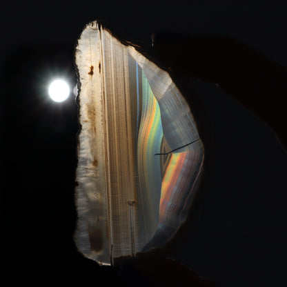 Iris Agate Slices Set of 10 - Expert Wholesale and Supplier of Wholesale Crystals & Bulk Gemstones, ["Agate","Iris Agate","Slices and Slabs"]
