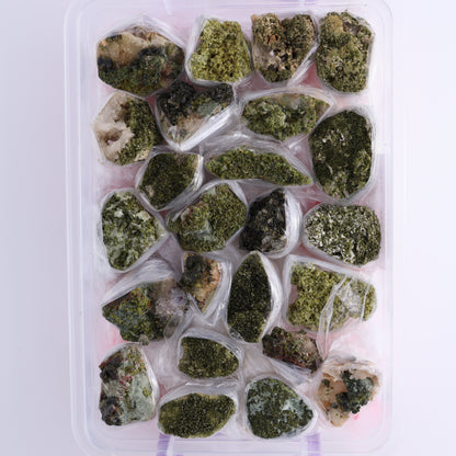 Epidote Flat from Morocco - Expert Wholesale and Supplier of Wholesale Crystals & Bulk Gemstones, ["epidote","Flats","Morocco"]
