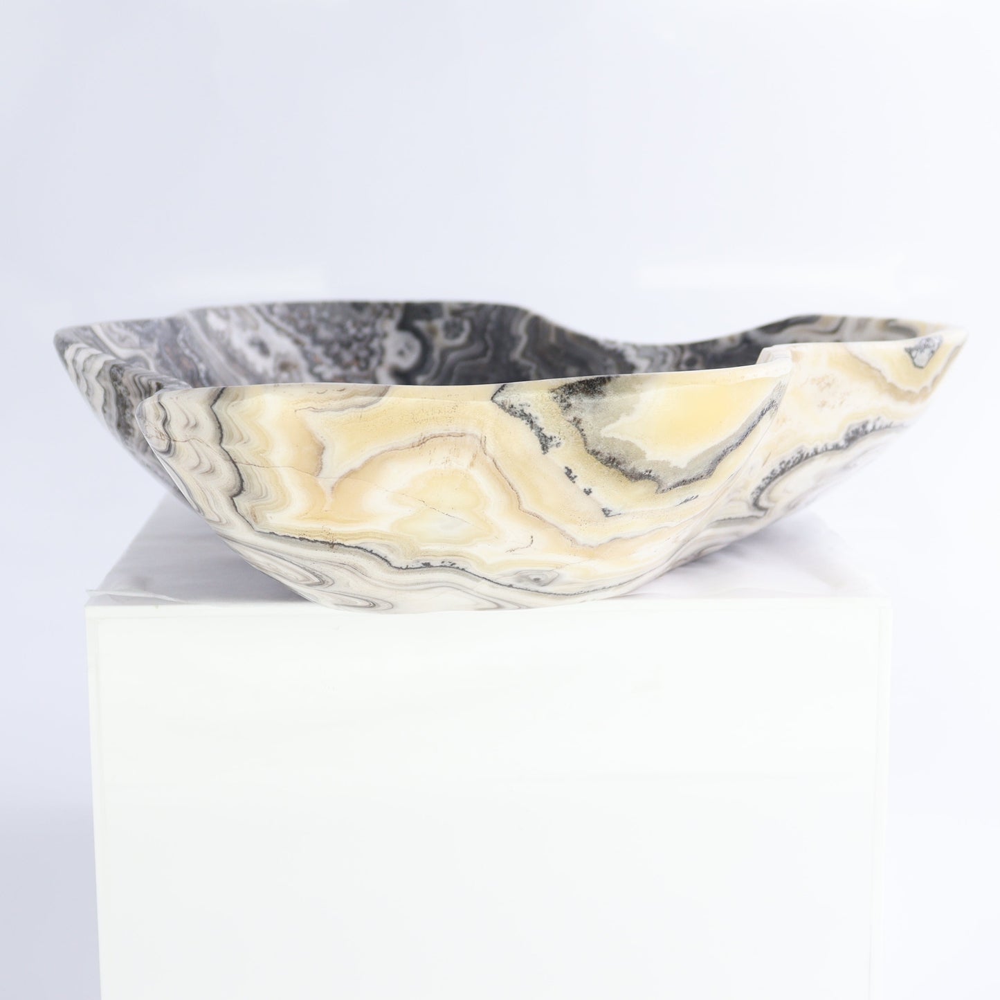 Zebra Onyx Bowl