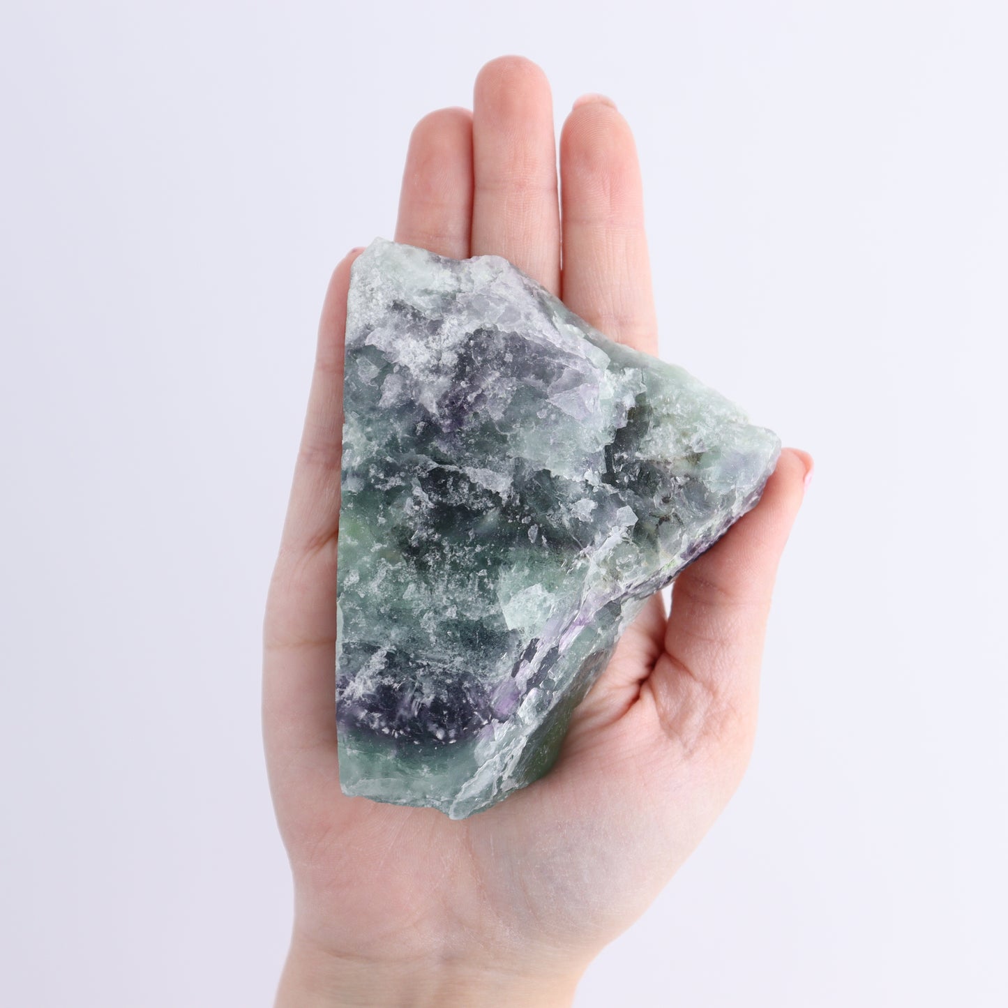 Fluorite Half Polished & Half Natural Set of 19 - Expert Wholesale and Supplier of Wholesale Crystals & Bulk Gemstones, ["China","Face Polished","Fluorite","Polished"]