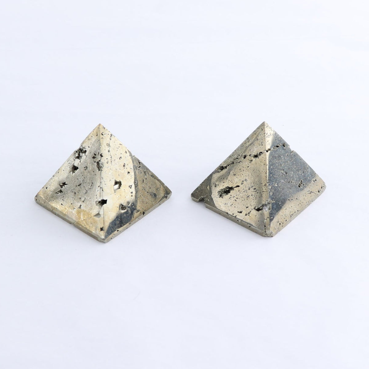 Pyrite Pyramids Set of 6