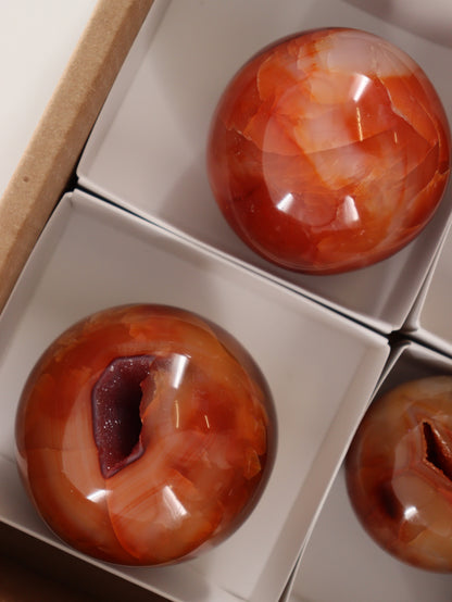 Carnelian Spheres Set of 6 - Expert Wholesale and Supplier of Wholesale Crystals & Bulk Gemstones, []