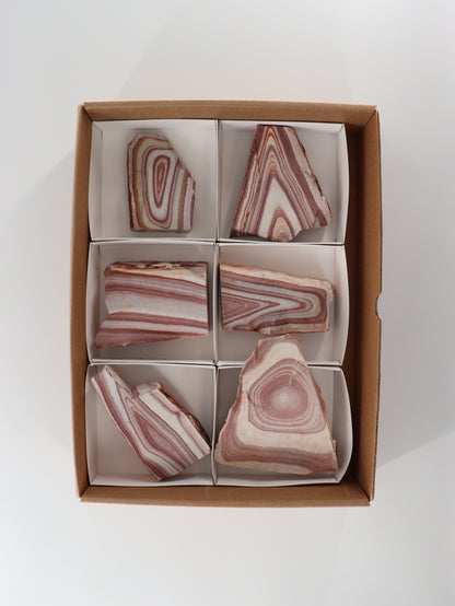 Rhyolite Slices and Slabs Set of 6 - Expert Wholesale and Supplier of Wholesale Crystals & Bulk Gemstones, []