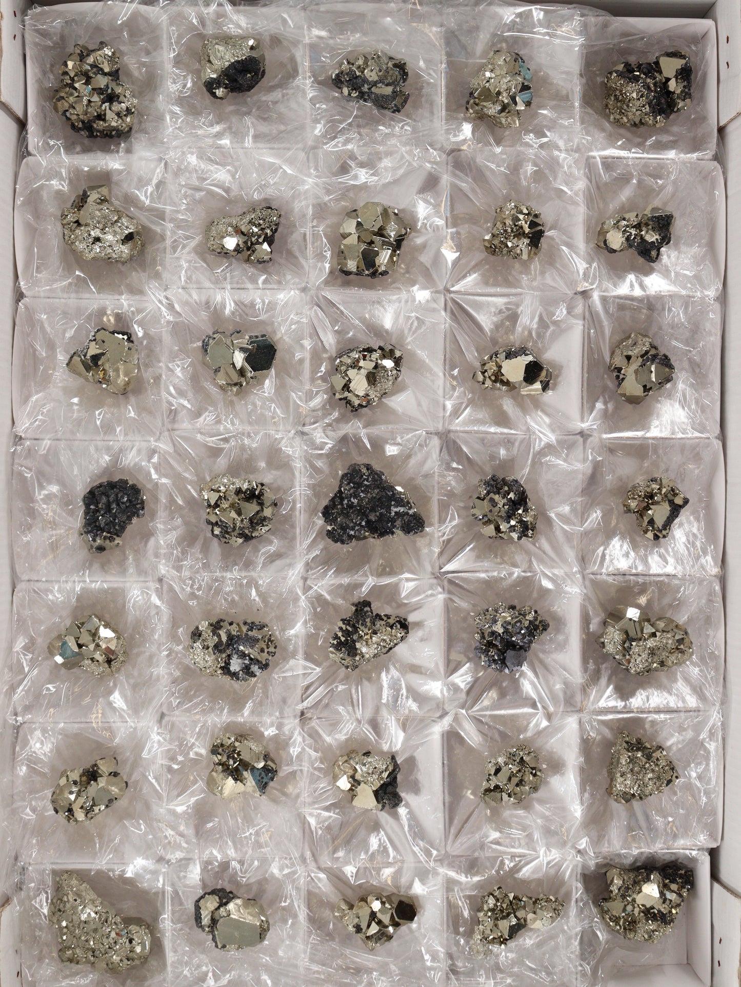 Pyrite Flat Set of 35