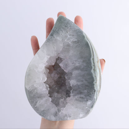 Uruguay Druzy Amethyst Flames Set of 4 - Expert Wholesale and Supplier of Wholesale Crystals & Bulk Gemstones, ["Amethyst","flames","Uruguay"]