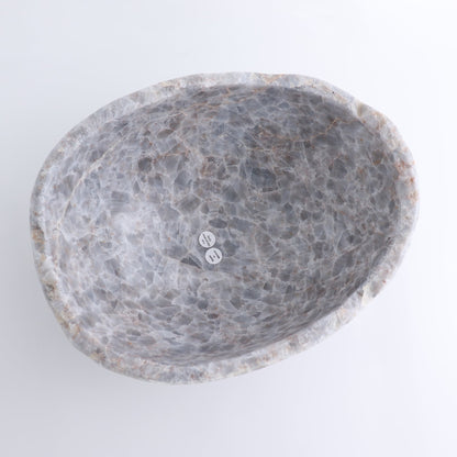 Blue Calcite Bowl 10"