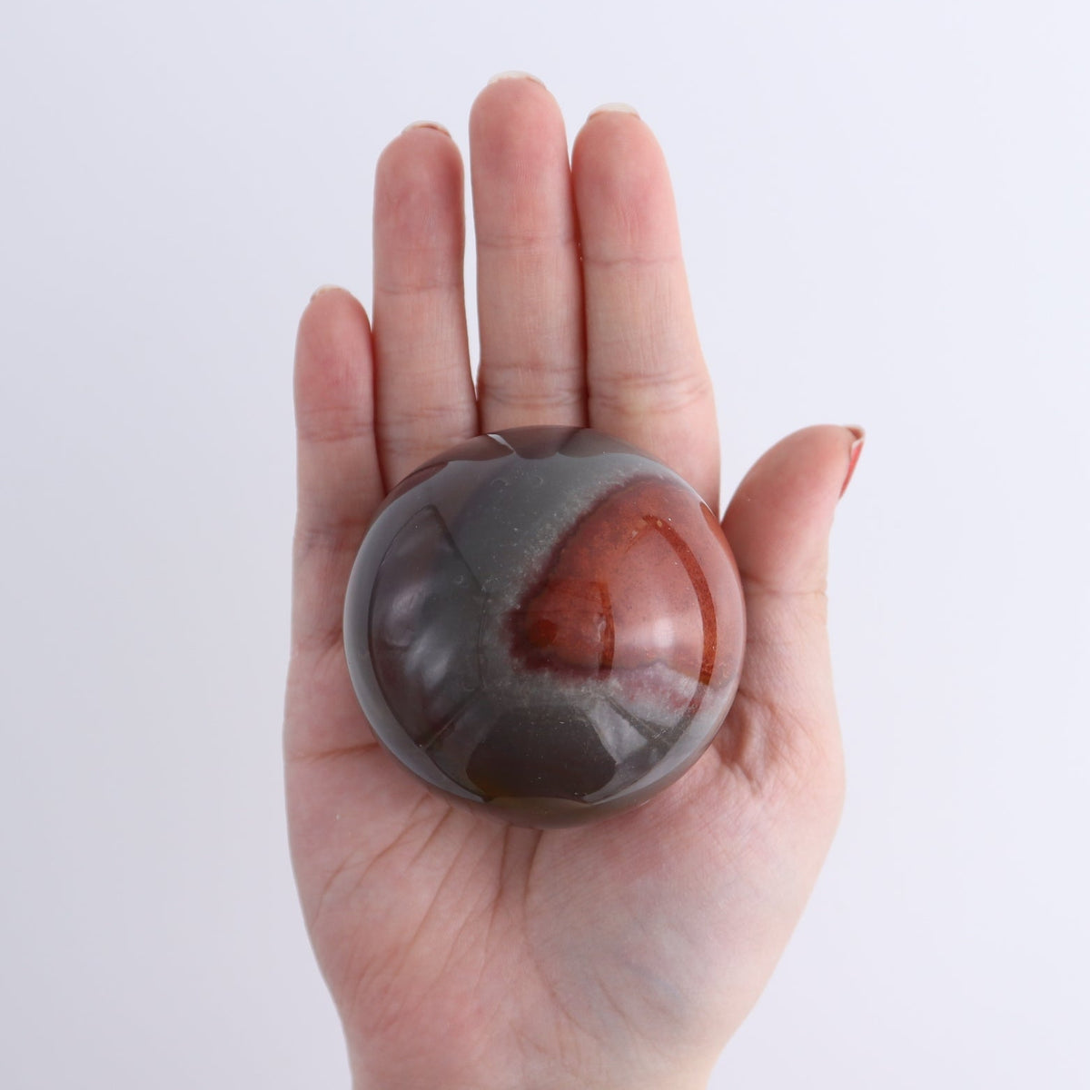 Polychrome Jasper Spheres Set of 4