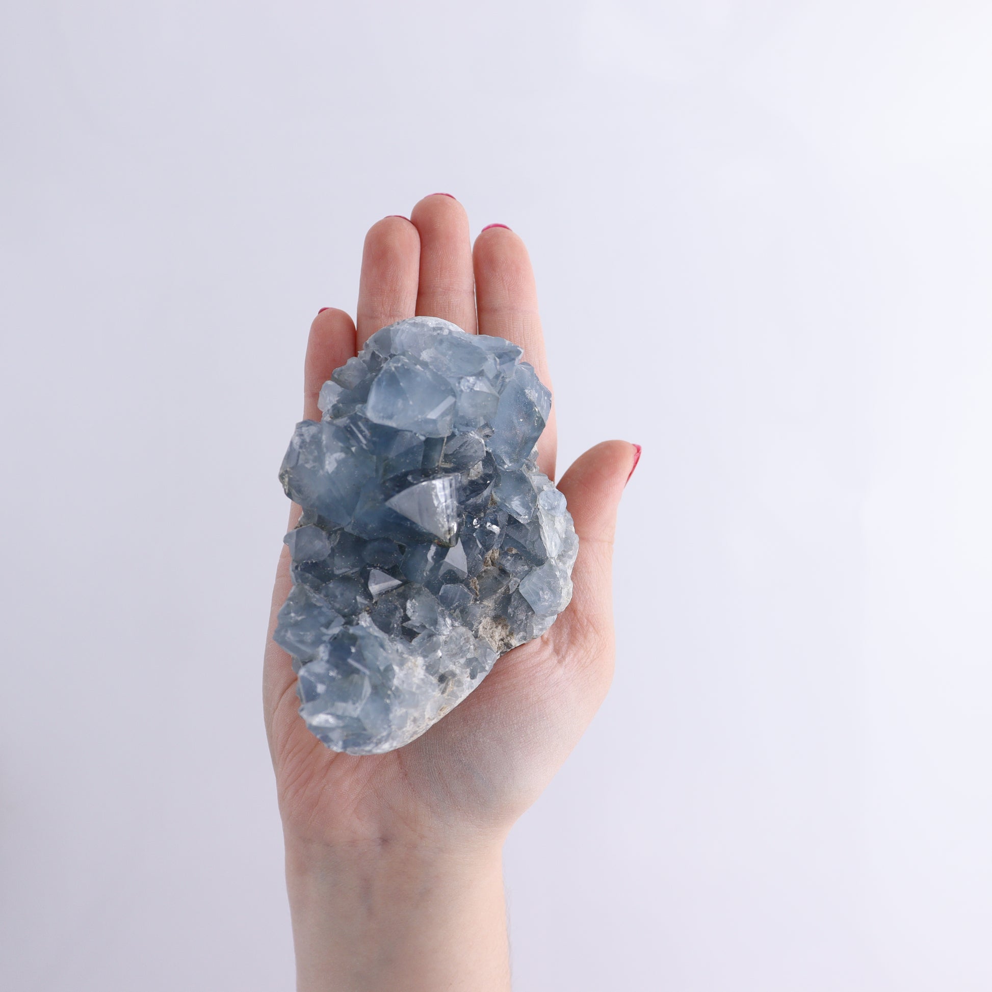 Celestite Set of 3 - Expert Wholesale and Supplier of Wholesale Crystals & Bulk Gemstones, ["Celestite","Freeform","Madagascar"]