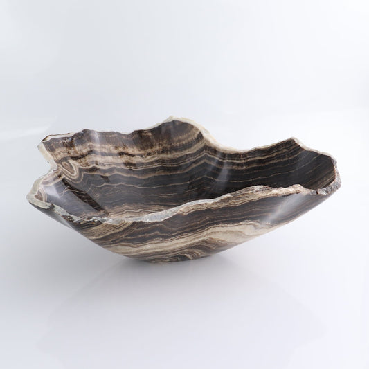 Mexican Onyx/Calcite Bowl 14"