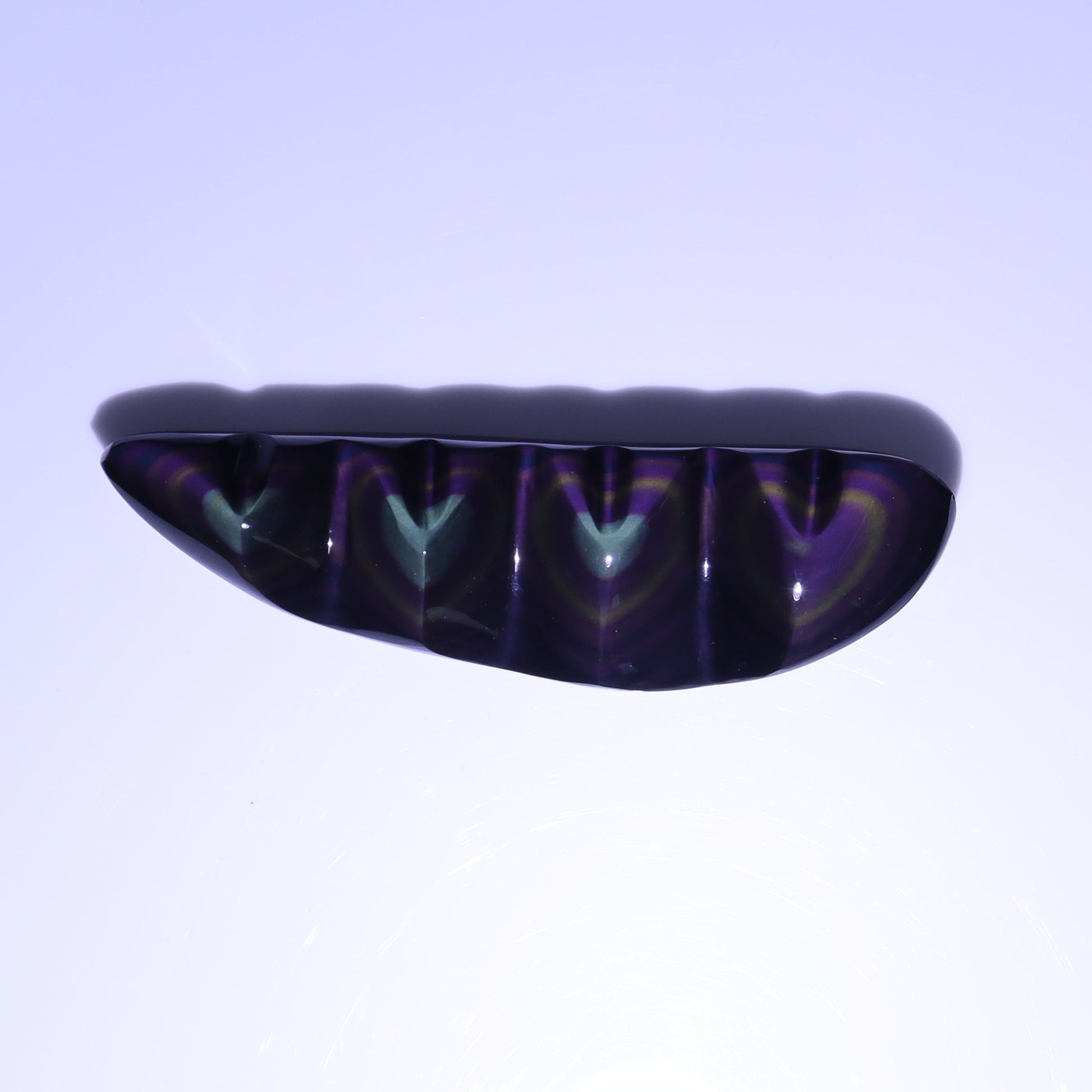 Rainbow Obsidian Heart Set of 2 - Expert Wholesale and Supplier of Wholesale Crystals & Bulk Gemstones, ["Hearts","Mexico","Obsidian","Rainbow Obsidian"]