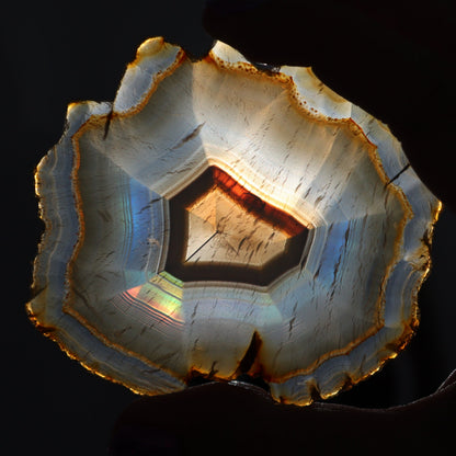 Iris Agate Slices Set of 6 - Expert Wholesale and Supplier of Wholesale Crystals & Bulk Gemstones, ["Agate","Iris Agate","Slices and Slabs"]