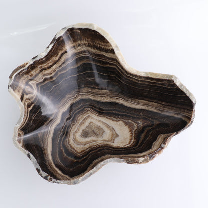 Mexican Onyx/Calcite Bowl 14"