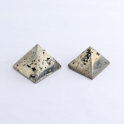Pyrite Pyramids Set of 6