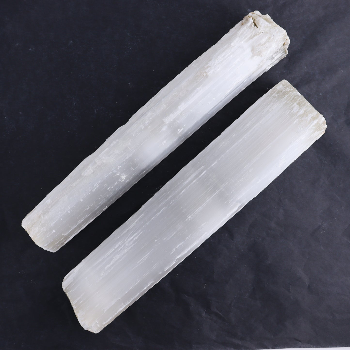 Selenite Logs Set of 2 - Expert Wholesale and Supplier of Wholesale Crystals & Bulk Gemstones, ["logs","selenite"]
