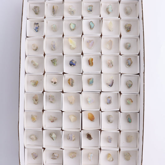 Ethiopian Opal Set of 54 - Expert Wholesale and Supplier of Wholesale Crystals & Bulk Gemstones, ["Ethiopia","ethiopian opal","Opal"]