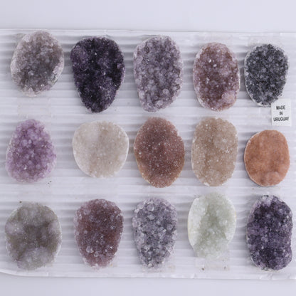 Amethyst Cabs Set of 15 - Expert Wholesale and Supplier of Wholesale Crystals & Bulk Gemstones, ["Amethyst","Cabs","Uruguay"]