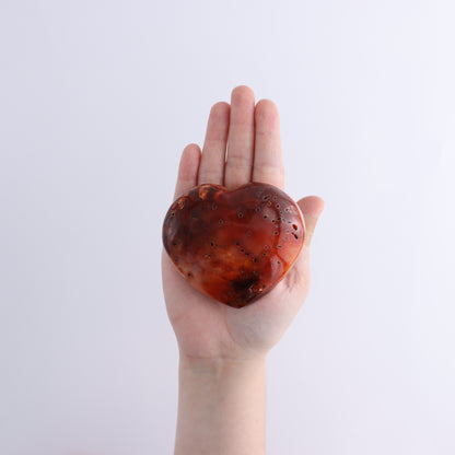Carnelian Hearts Set of 12 - Expert Wholesale and Supplier of Wholesale Crystals & Bulk Gemstones, ["carnelian","Hearts","Madagascar"]