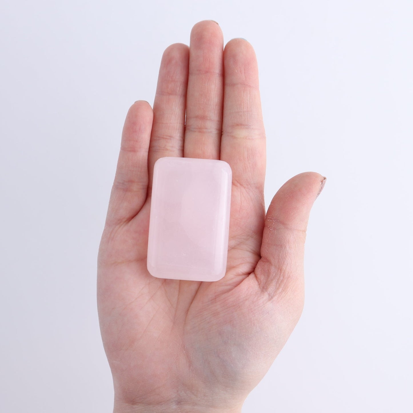 Pink Mangano Calcite Rectangles Set of 20