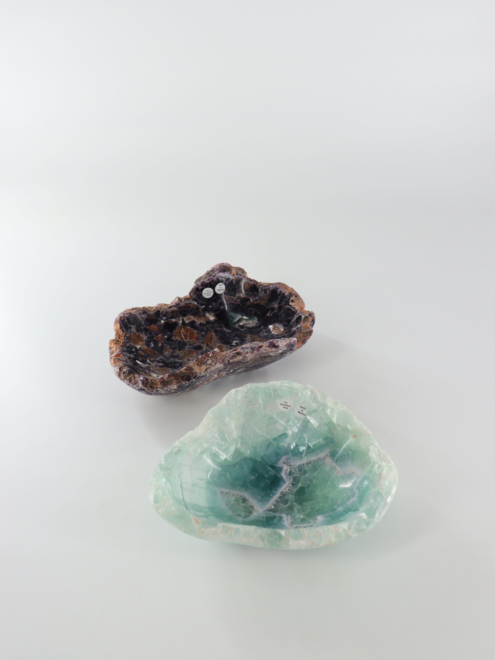 Fluorite Bowls Set of 2 - Expert Wholesale and Supplier of Wholesale Crystals & Bulk Gemstones, []
