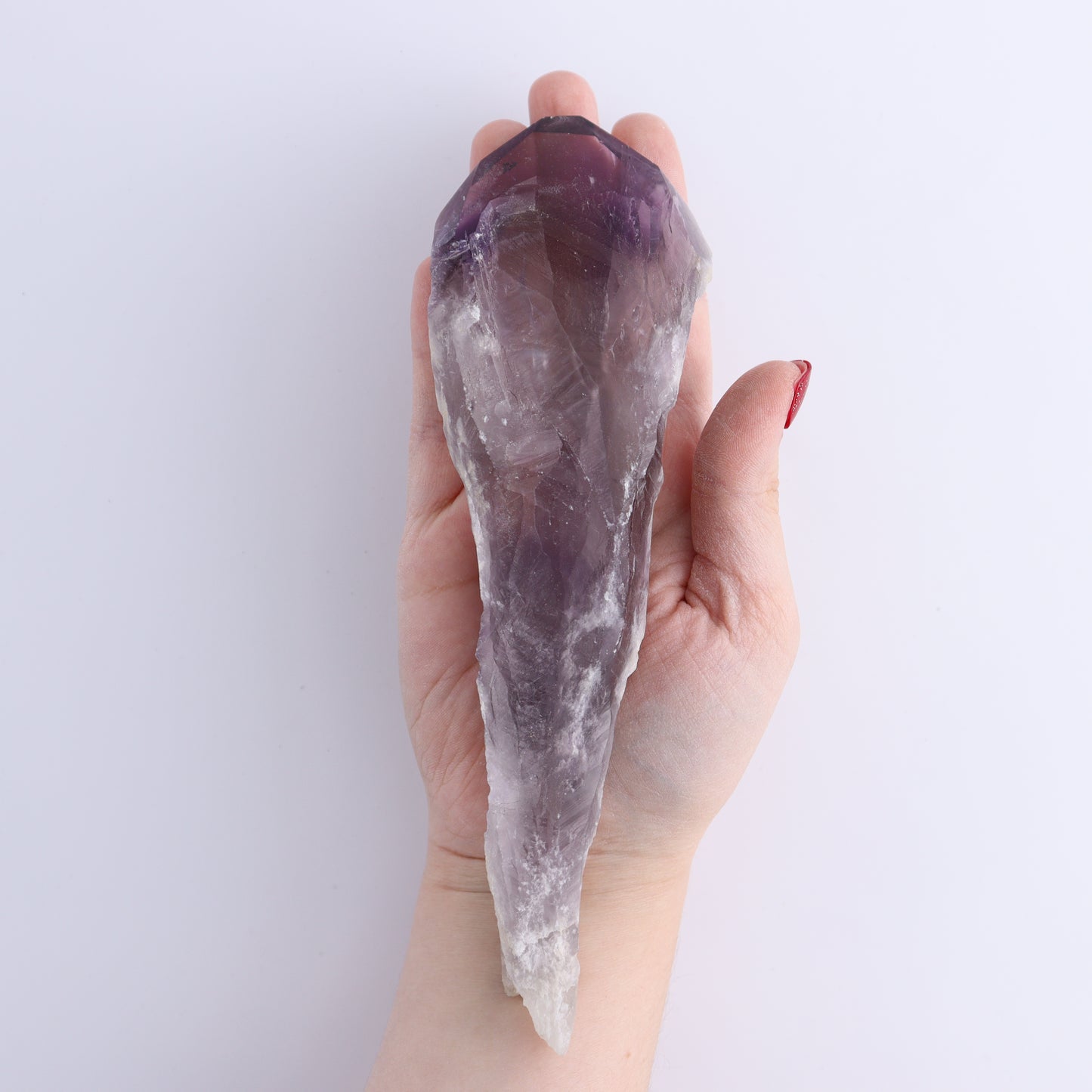 Amethyst Polished Tips Set of 4 - Expert Wholesale and Supplier of Wholesale Crystals & Bulk Gemstones, ["Amethyst","Polished Tip"]
