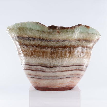 Mexican Onyx/Calcite Bowl - Expert Wholesale and Supplier of Wholesale Crystals & Bulk Gemstones, ["Bowls","Calcite","Mexico","onyx"]