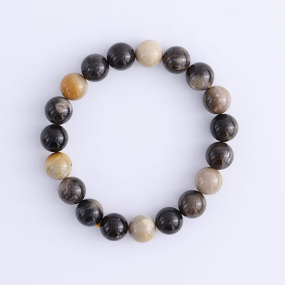 Petrified Wood Bracelet Set of 4