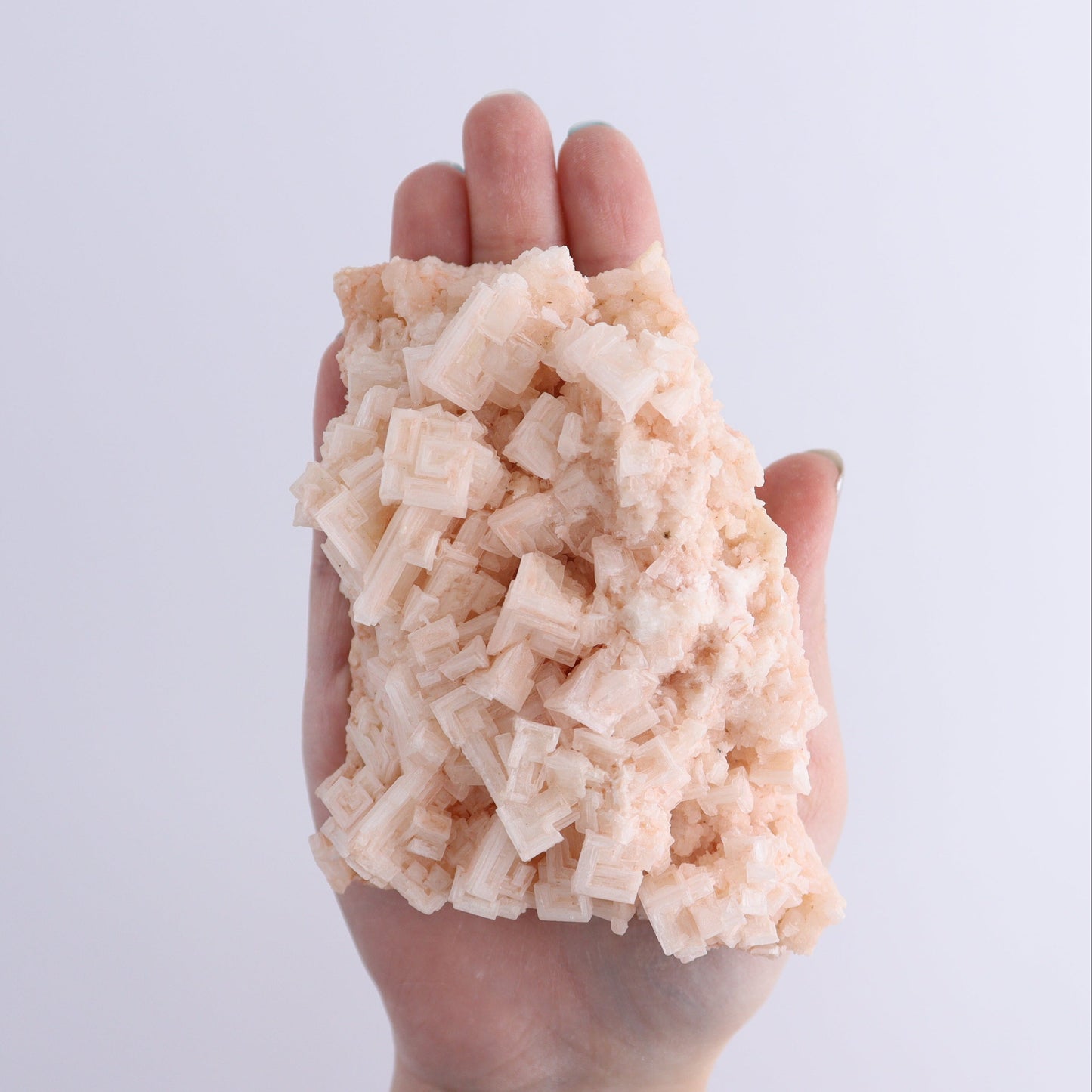 Halite and Halite on Trona from Owens Lake Set of 6 - Expert Wholesale and Supplier of Wholesale Crystals & Bulk Gemstones, ["California","Flats","Halite","halite on trona","Pink Halite","United States"]