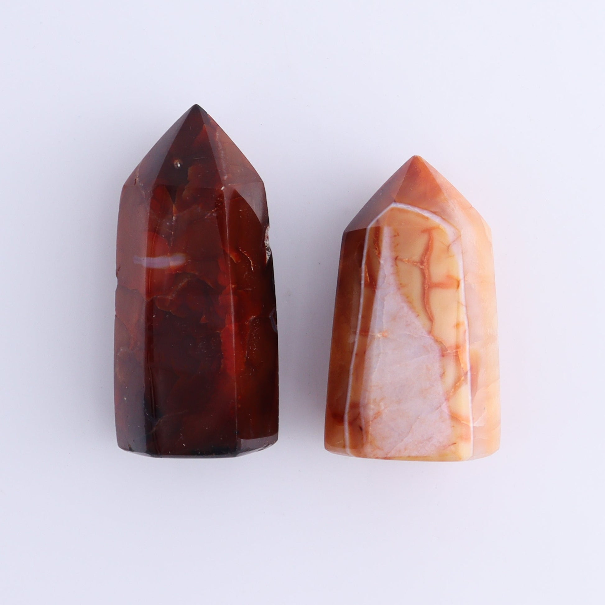 Carnelian Towers Set of 11 - Expert Wholesale and Supplier of Wholesale Crystals & Bulk Gemstones, ["carnelian","Madagascar","Towers"]