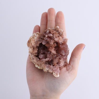 Pink Amethyst Geodes Flat of 12 - Expert Wholesale and Supplier of Wholesale Crystals & Bulk Gemstones, ["Amethyst","Pink Amethyst"]