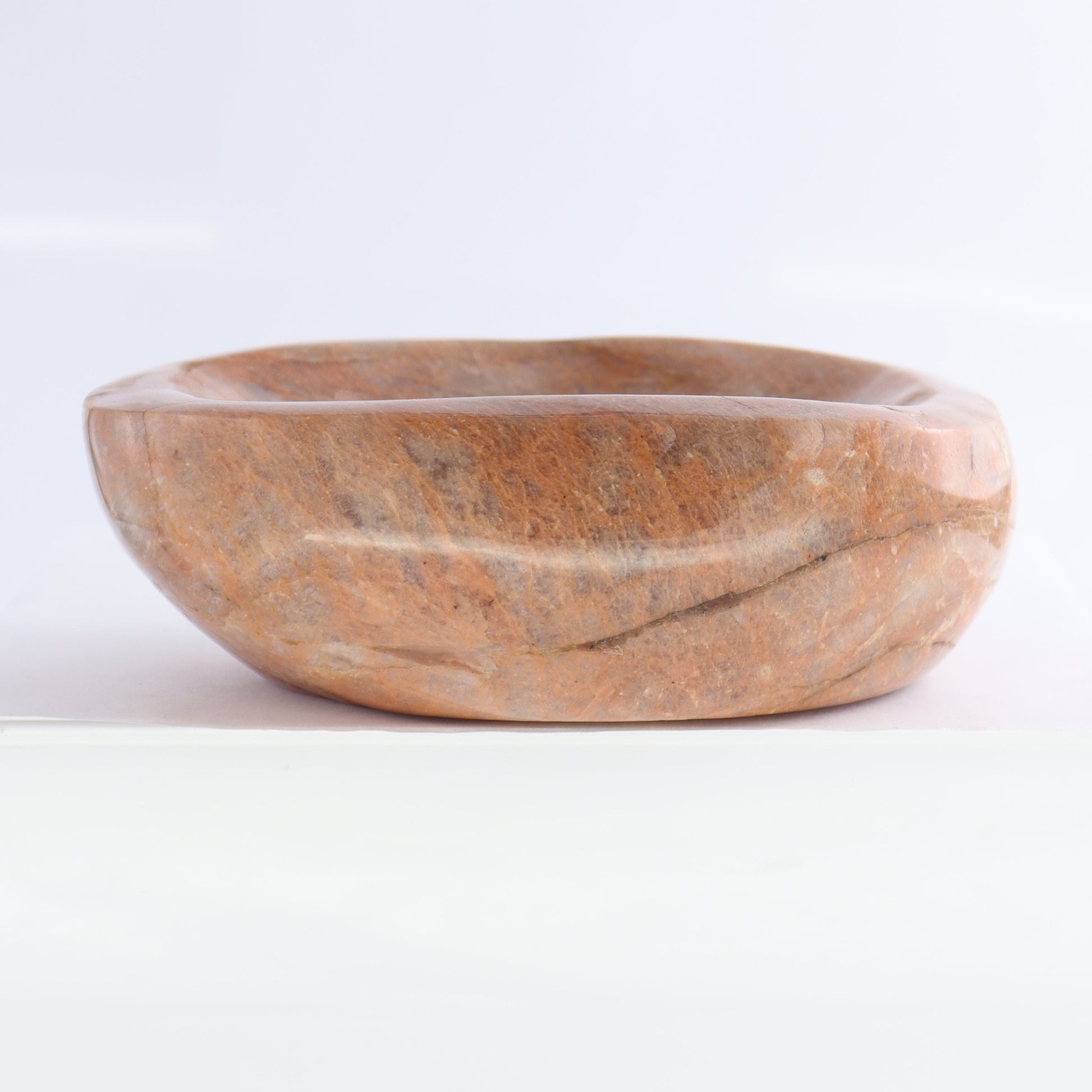 Peach Moonstone Bowl Set of 4 - Expert Wholesale and Supplier of Wholesale Crystals & Bulk Gemstones, ["bowl","Bowls","Peach Moonstone"]