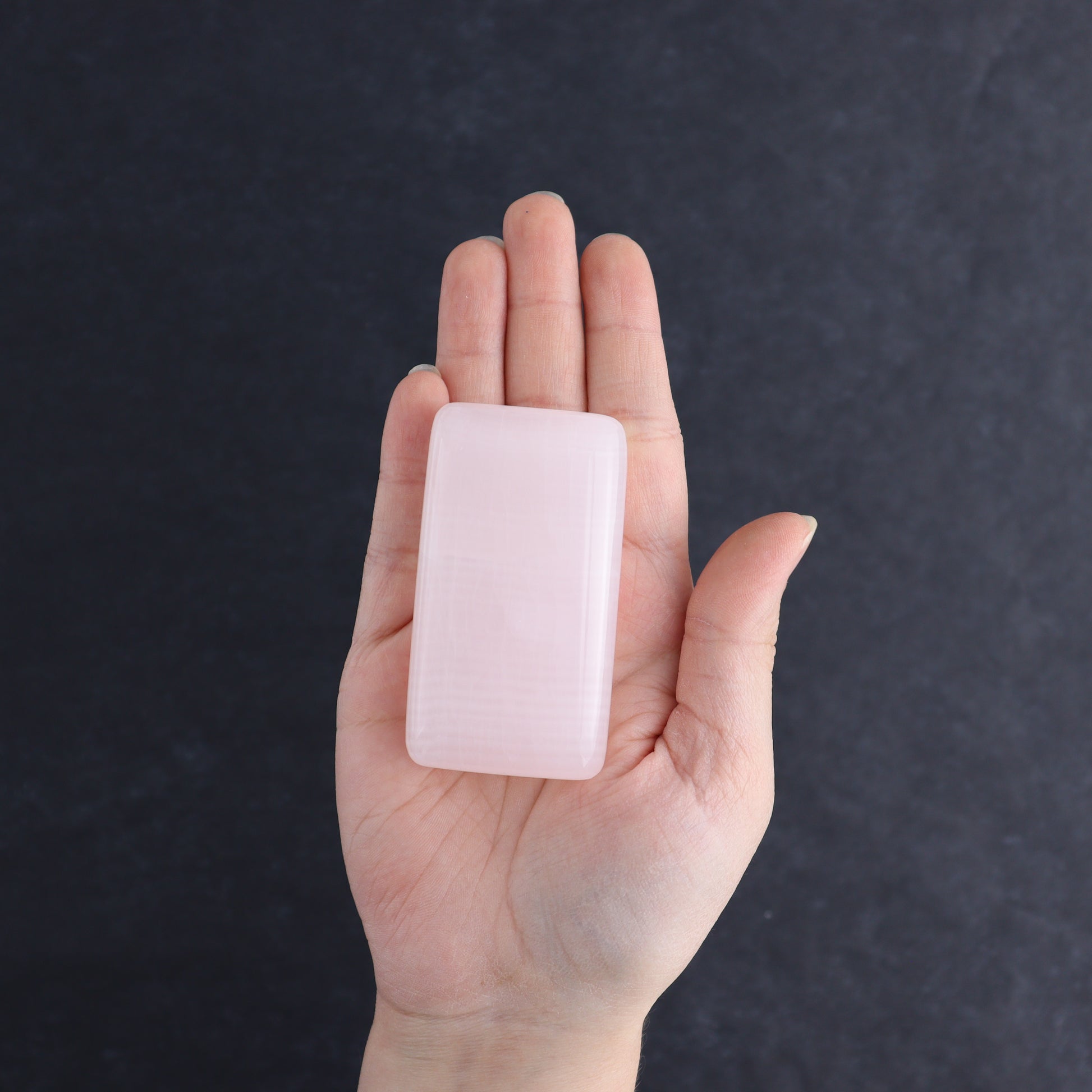 Pink Mangano Calcite Rectangles Set of 8 - Expert Wholesale and Supplier of Wholesale Crystals & Bulk Gemstones, ["Calcite","Madagascar","Pink Calcite","Rectangle"]